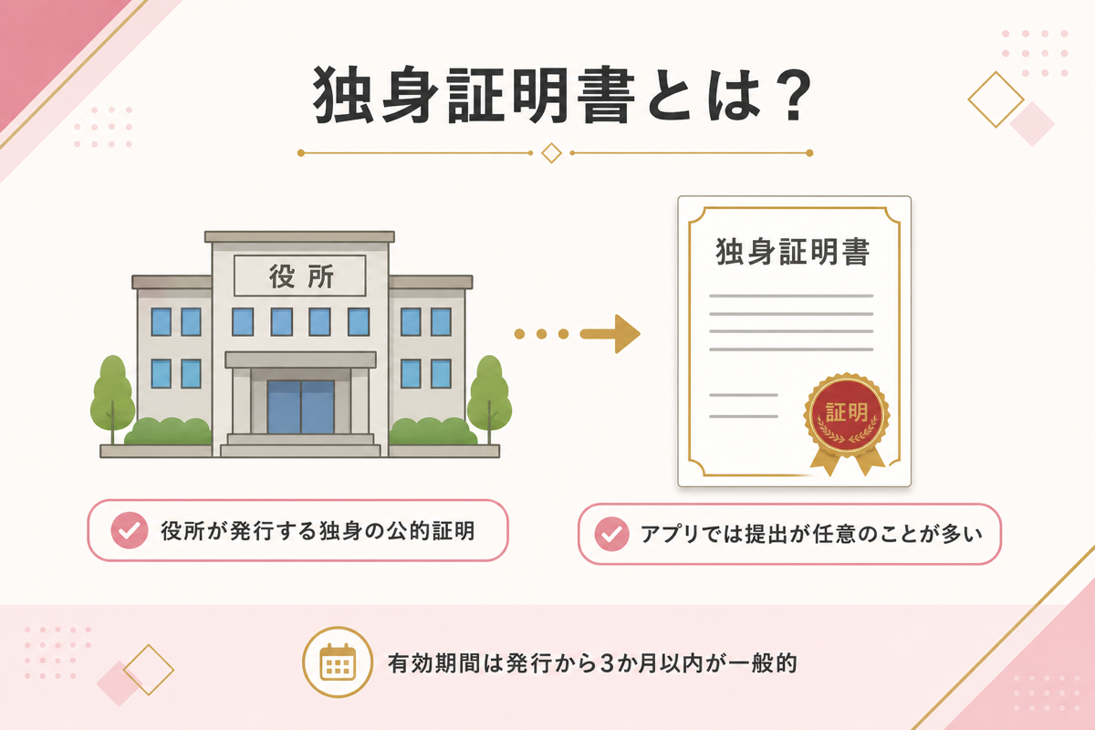 独身証明書とは