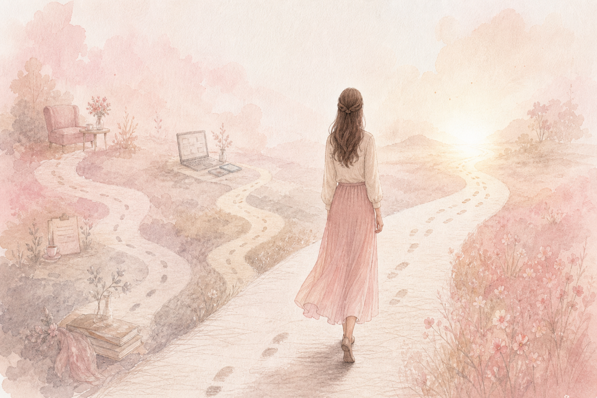 婚活の手段を渡り歩いた体験イラスト