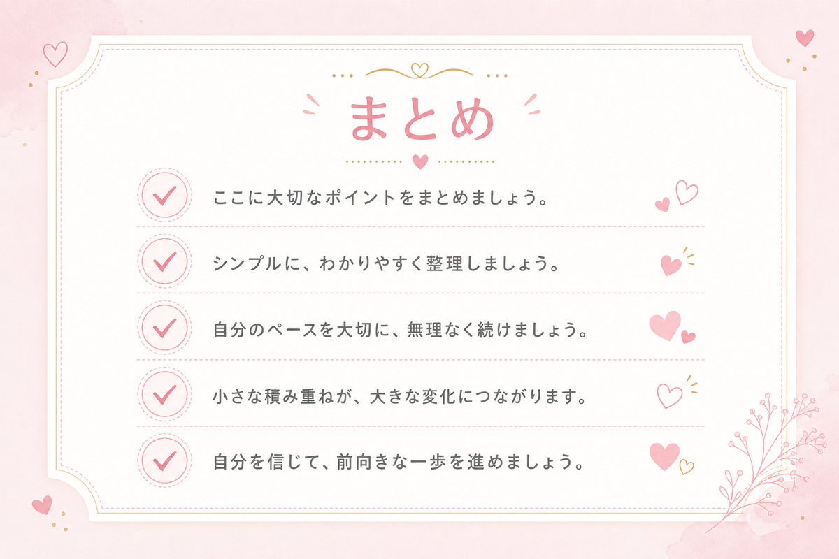 記事まとめの図解