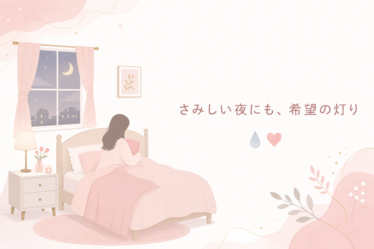35歳の夜のさみしさのイメージ図