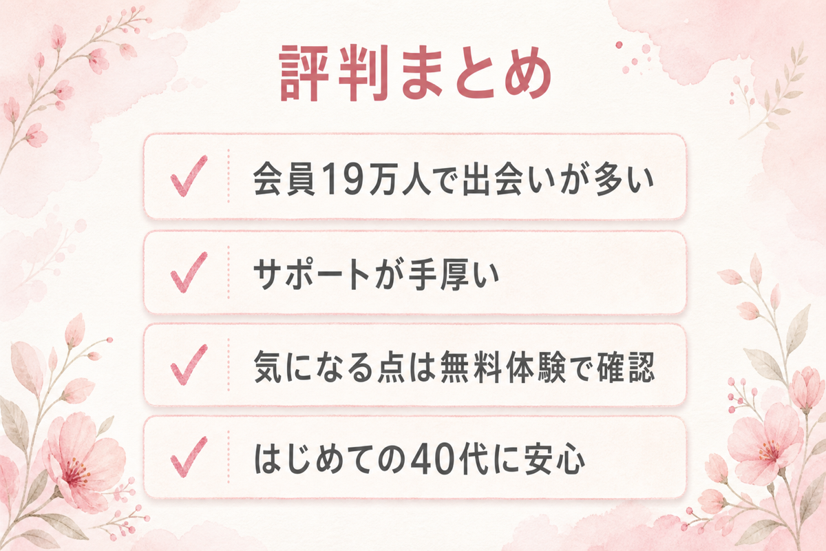 パートナーエージェント評判まとめ
